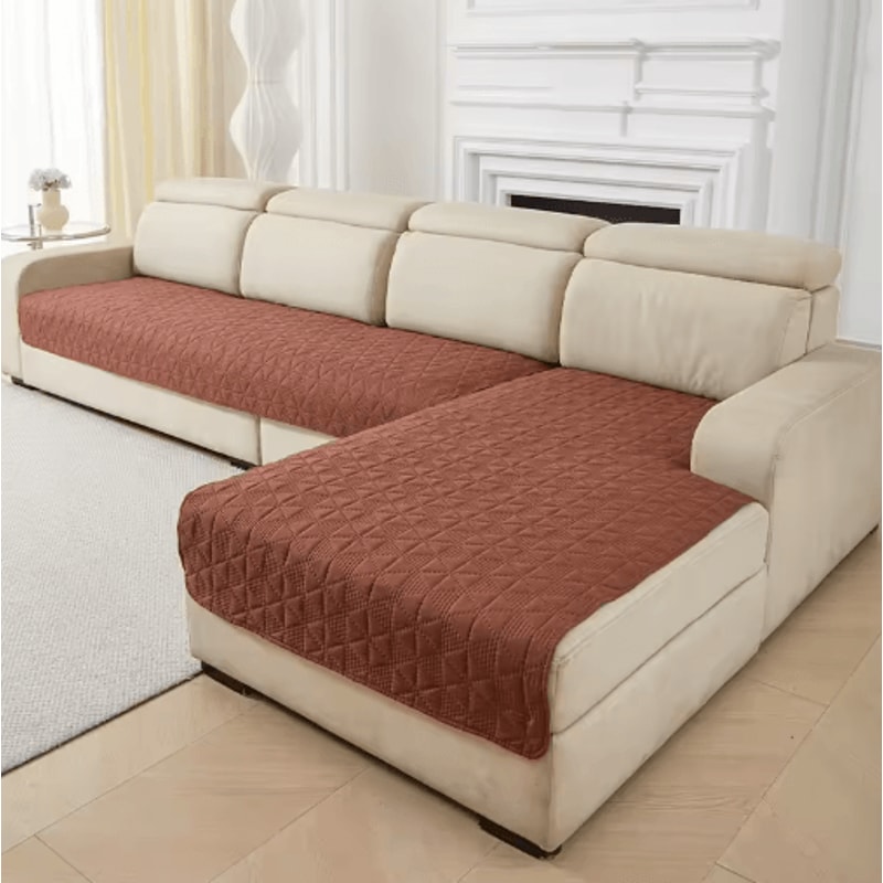 CozyGuard Waterproof Pet Couch Cover Quilted Sofa Protector For Dogs Cats 2