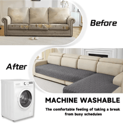 cozyguard waterproof pet couch cover – quilted sofa protector for dogs & cats