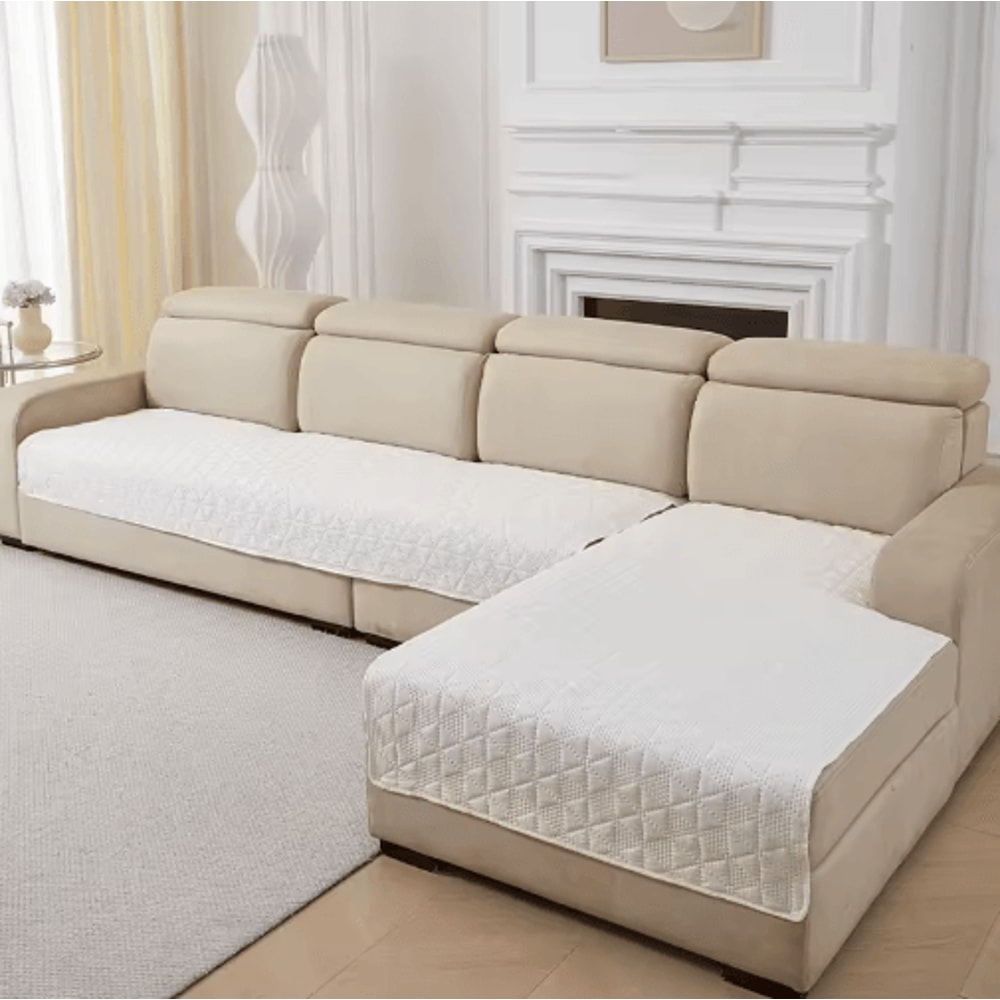 CozyGuard Waterproof Pet Couch Cover Quilted Sofa Protector For Dogs Cats 6