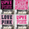 BlushLove Pink LOVE Tapestry Romantic Wall Hanging For Cozy Bedroom Decor 8