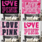 BlushLove Pink LOVE Tapestry Romantic Wall Hanging For Cozy Bedroom Decor 8
