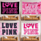 BlushLove Pink LOVE Tapestry Romantic Wall Hanging For Cozy Bedroom Decor 0
