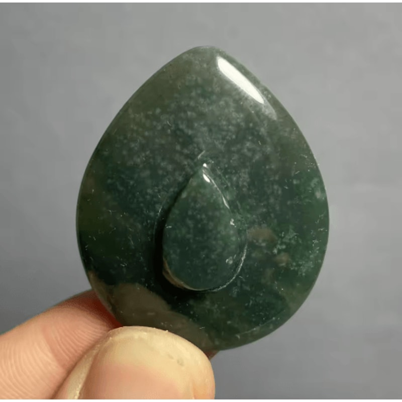 AuraStone Agate Pendant Natural Quartz Healing Crystal Jewelry Decor 4