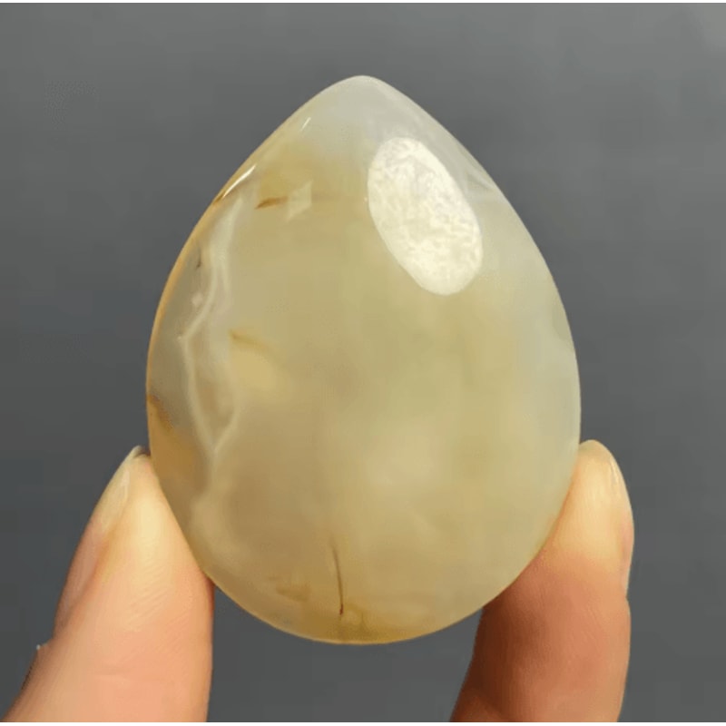 AuraStone Agate Pendant Natural Quartz Healing Crystal Jewelry Decor 12