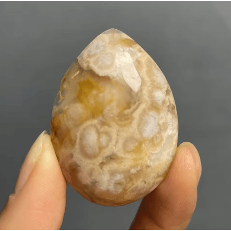 AuraStone Agate Pendant Natural Quartz Healing Crystal Jewelry Decor 14