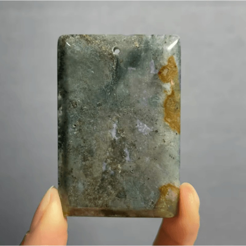 AuraStone Agate Pendant Natural Quartz Healing Crystal Jewelry Decor 19