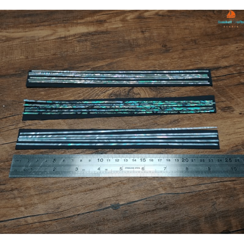 OceanLuxe Abalone Shell Inlay Strips Mother Of Pearl For Guitar DIY Crafts 8