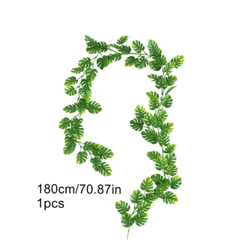 TropiVine Monstera Hanging Plants Lush Tropical Greenery For Home Events 1