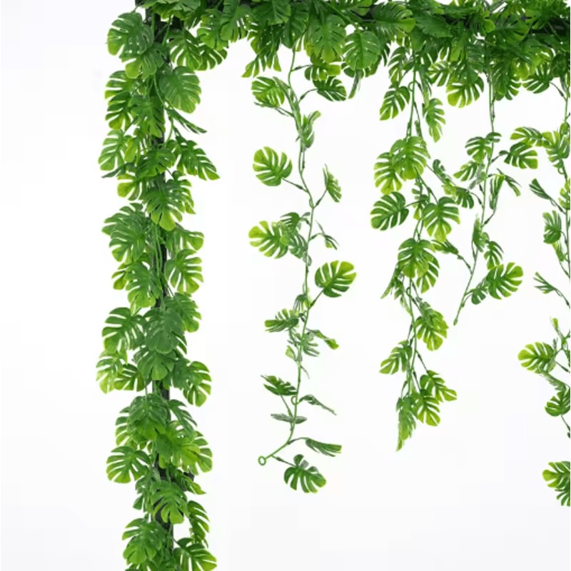 TropiVine Monstera Hanging Plants Lush Tropical Greenery For Home Events 5