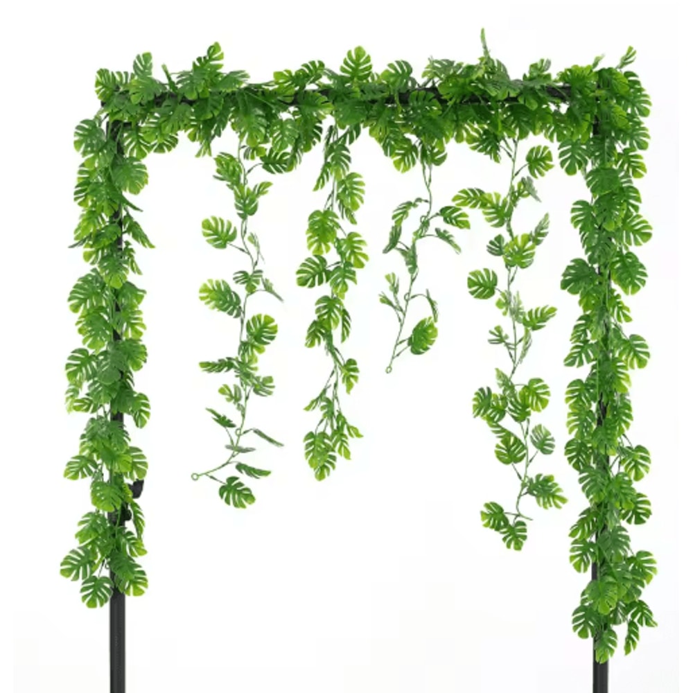TropiVine Monstera Hanging Plants Lush Tropical Greenery For Home Events 0