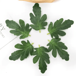greencraft artificial watermelon leaves set diy greenery for crafts & decor