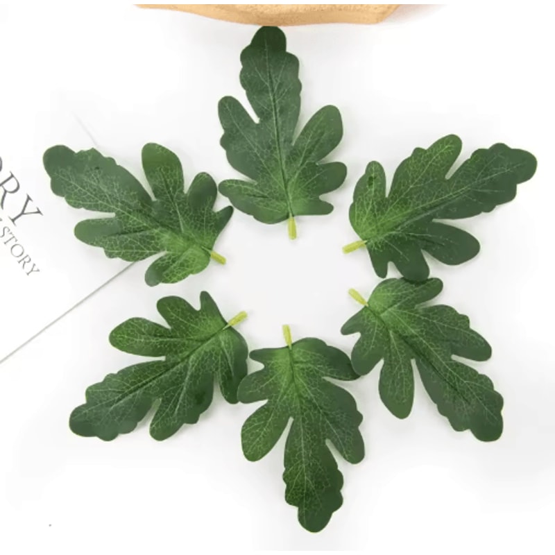 GreenCraft Artificial Watermelon Leaves Set DIY Greenery For Crafts Decor 0