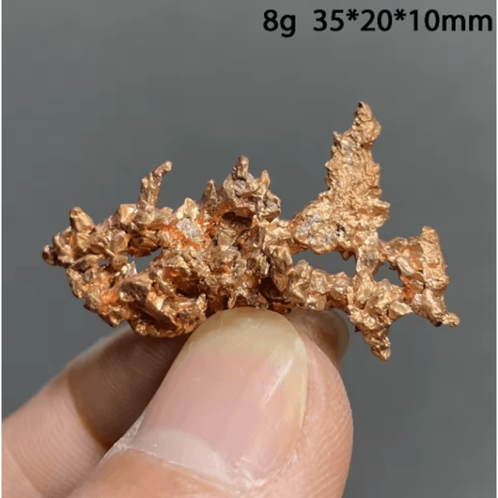 TerraCore Native Copper Cluster Natural Mineral Specimen For Decor Collection 11