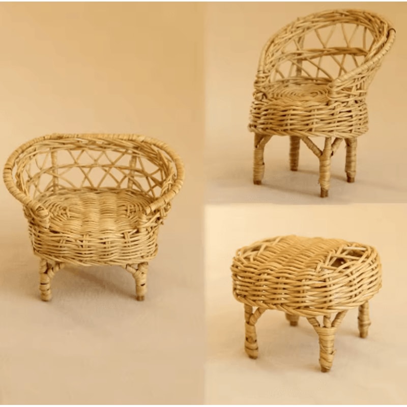 Tiny Living Miniature Furniture Set Realistic Dollhouse Decor For Every Room 1