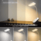 FlexiGlow LED Desk Lamp USB Rechargeable Clip On Reading Light With Eye Care 6