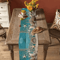 CoastalBreeze Beach Table Runner Starfish Ocean Linen Decor For Summer Dining 4