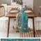 CoastalBreeze Beach Table Runner Starfish Ocean Linen Decor For Summer Dining 6