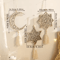 NoorCharm Wooden Ramadan Hanging Ornaments Elegant Eid Mubarak Decor With Tassels 2