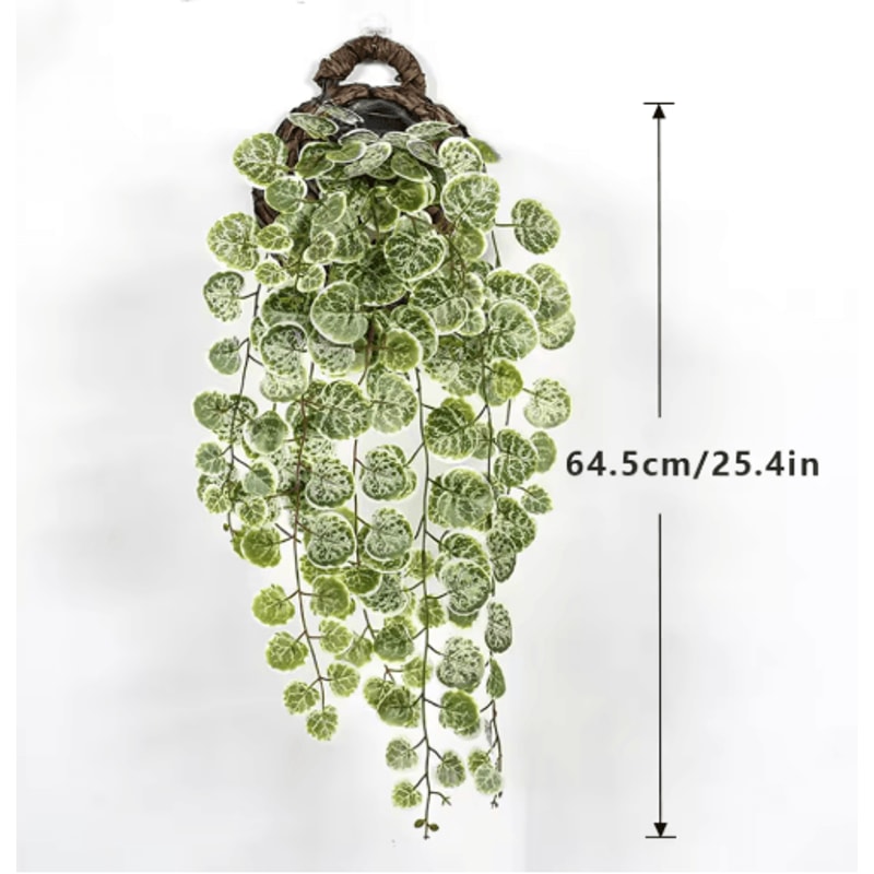 Artificial Eucalyptus Hanging Vines Realistic Wall Hanging Greenery For Home Balcony Decor 1