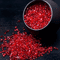 Red Glass Gravel Decorative Chips Vibrant Vase Filler Aquarium Accent Stones 4
