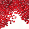 Red Glass Gravel Decorative Chips Vibrant Vase Filler Aquarium Accent Stones 6