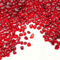 Red Glass Gravel Decorative Chips Vibrant Vase Filler Aquarium Accent Stones 6
