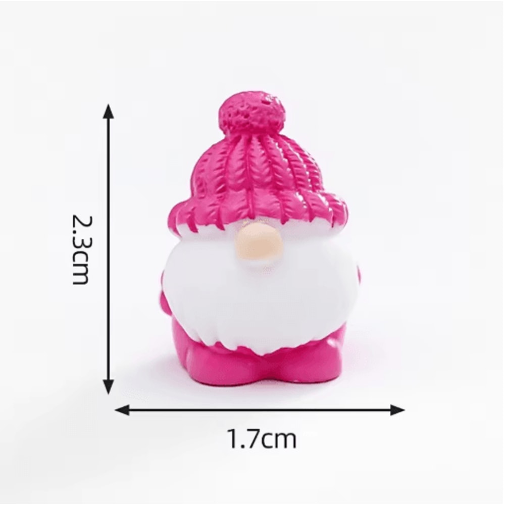 8pcs Mini Garden Gnome Blind Bag Set Cute Dwarf Doll Micro Landscape Ornaments For DIY Decor 2