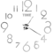 Large 3D DIY Wall Clock Luminous Silent Wall Clock Stickers For Modern Living Room Decor 10