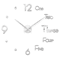Large 3D DIY Wall Clock Luminous Silent Wall Clock Stickers For Modern Living Room Decor 14