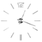 Large 3D DIY Wall Clock Luminous Silent Wall Clock Stickers For Modern Living Room Decor 2