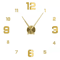 Large 3D DIY Wall Clock Luminous Silent Wall Clock Stickers For Modern Living Room Decor 25