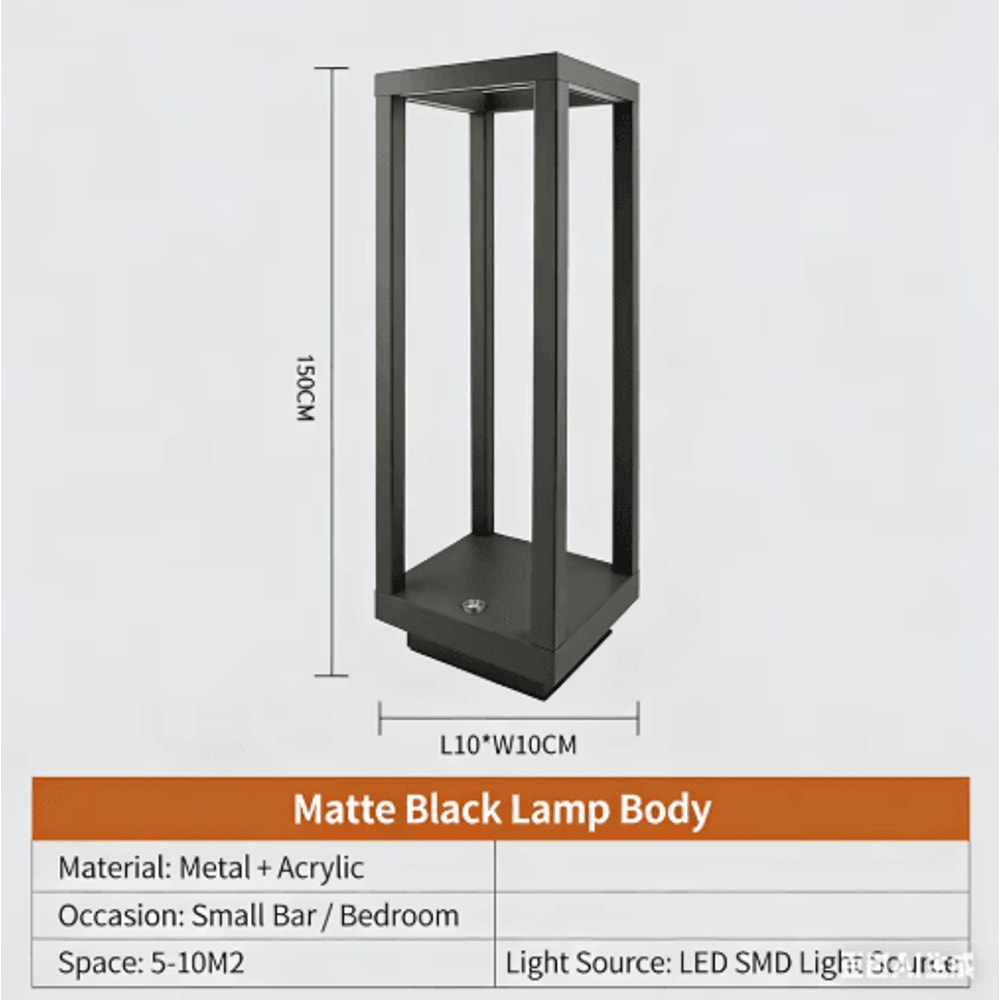 Modern European Rechargeable LED Table Lamp Wireless Ambient Lighting For Home Restaurant Decor 5