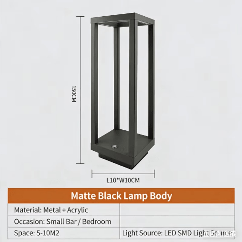 Modern European Rechargeable LED Table Lamp Wireless Ambient Lighting For Home Restaurant Decor 5