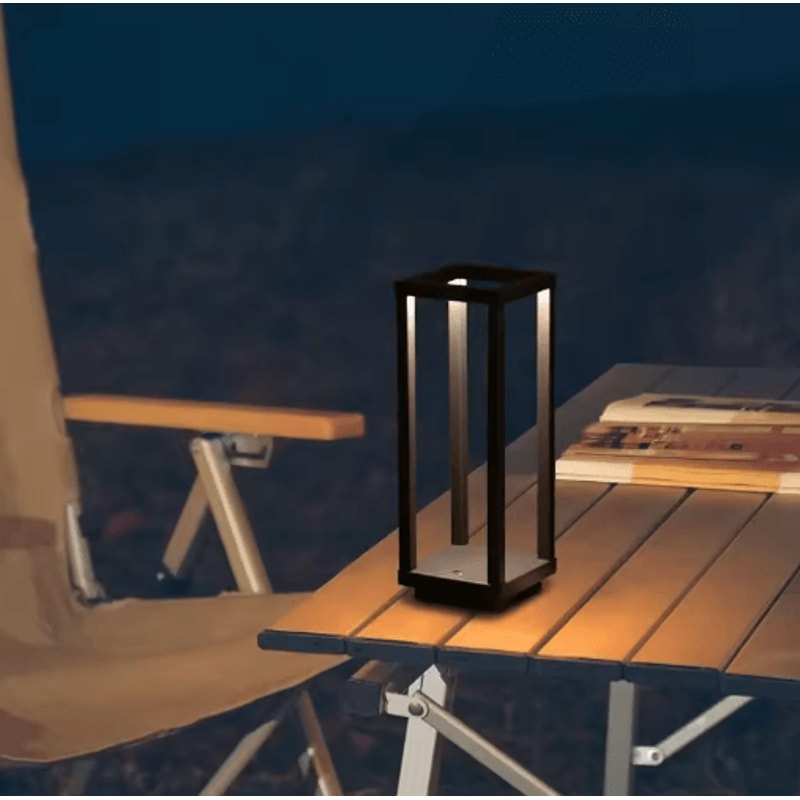 Modern European Rechargeable LED Table Lamp Wireless Ambient Lighting For Home Restaurant Decor 8