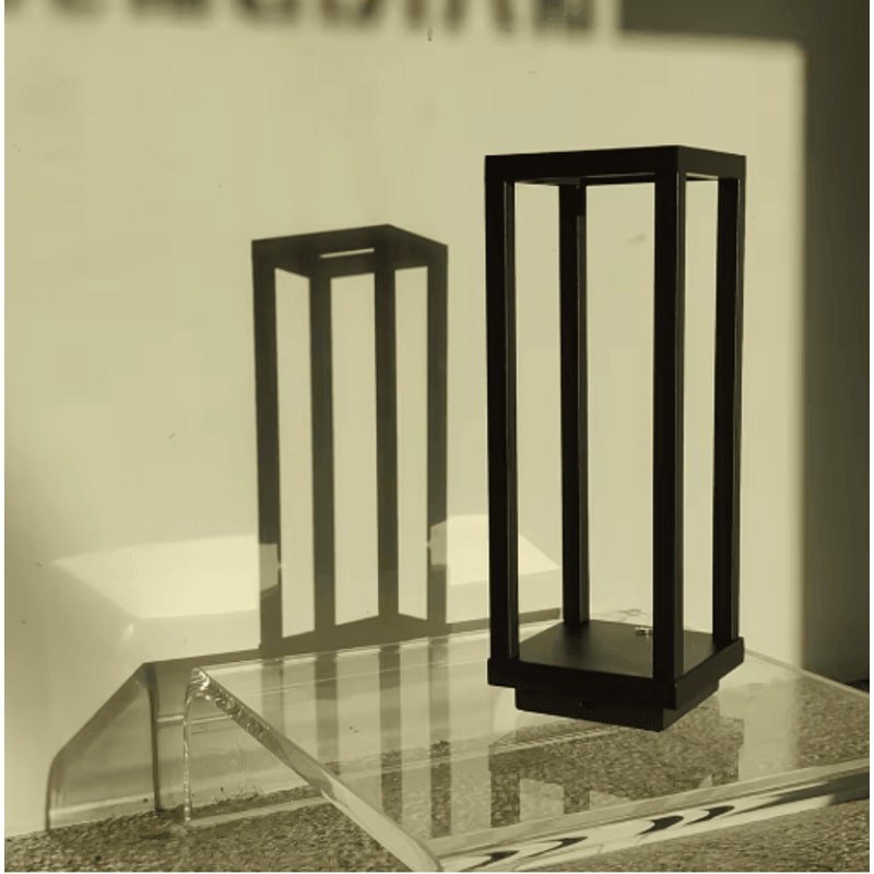 Modern European Rechargeable LED Table Lamp Wireless Ambient Lighting For Home Restaurant Decor 0