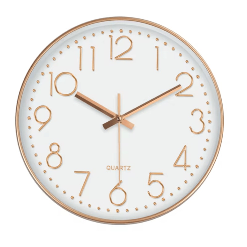 Minimalist 3D Quartz Wall Clock Silent Modern Digital Style For Living Room Office 4