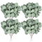 10PCS Artificial Eucalyptus Stems Silk Greenery For DIY Floral Decor Vase Arrangements 0
