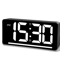 Large Display Digital Alarm Clock LED Desk Clock With Temperature Night Light 0