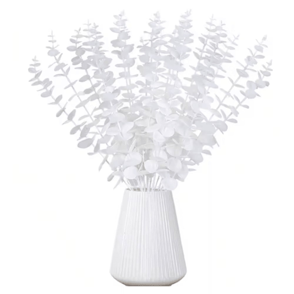 Artificial Eucalyptus Leaves Bulk Set Realistic Greenery For DIY Decor Crafts Events 3