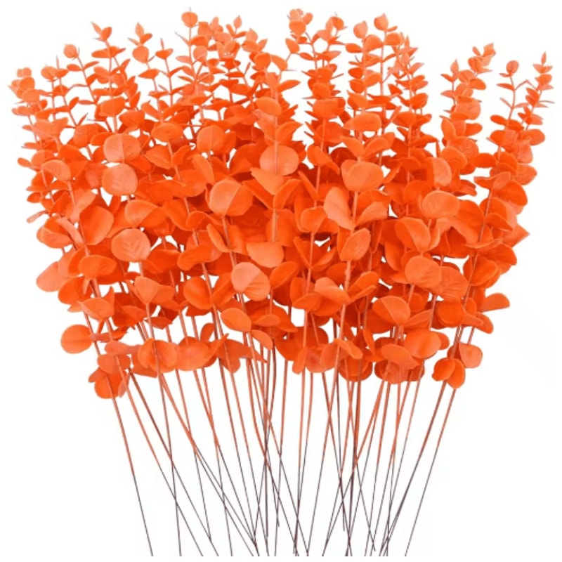 Artificial Eucalyptus Leaves Bulk Set Realistic Greenery For DIY Decor Crafts Events 5