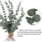 Artificial Eucalyptus Leaves Bulk Set Realistic Greenery For DIY Decor Crafts Events 11
