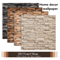3D Brick Wall Sticker Panels Waterproof SelfAdhesive DIY Wallpaper For Home Decor 0