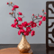 Artificial Plum Blossom Branch Silk Peach Blossom Flowers For Spring Event Decor 2
