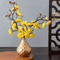 Artificial Plum Blossom Branch Silk Peach Blossom Flowers For Spring Event Decor 3