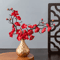 Artificial Plum Blossom Branch Silk Peach Blossom Flowers For Spring Event Decor 4