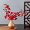 Artificial Plum Blossom Branch Silk Peach Blossom Flowers For Spring Event Decor 4