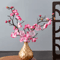 Artificial Plum Blossom Branch Silk Peach Blossom Flowers For Spring Event Decor 5
