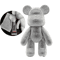 DIY Rhinestone Bear Figurine Crystal Diamond Art Fluorescent Bear Statue Decor 3