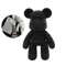 DIY Rhinestone Bear Figurine Crystal Diamond Art Fluorescent Bear Statue Decor 14