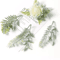 10PCS Artificial Green Leaves DIY Decorative Foliage For Weddings Crafts Home Decor 13
